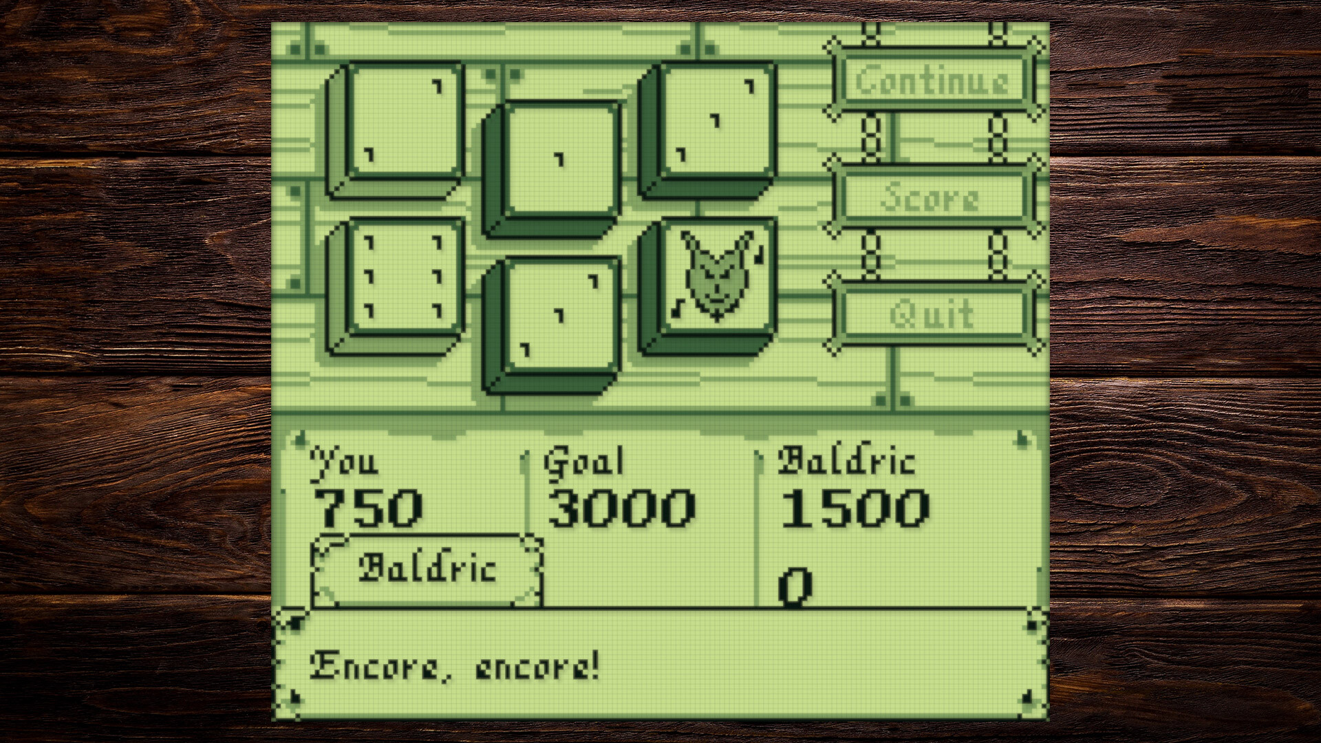 Tavern Farkle GB screenshot #3