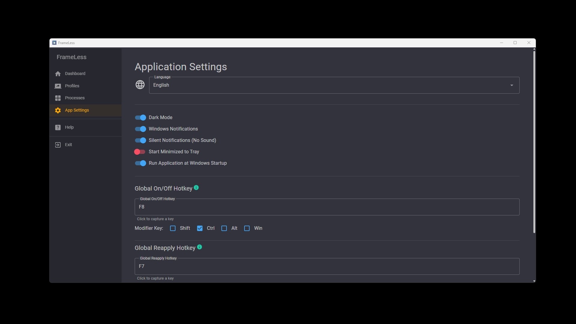 FrameLess: A Borderless & Ultrawide Helper screenshot screenshot 5