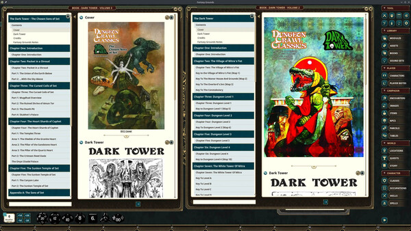 Fantasy Grounds - Dungeon Crawl Classics - Dark Tower screenshot 1