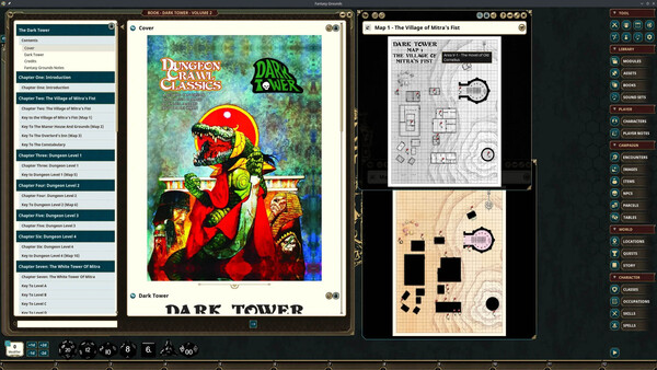 Fantasy Grounds - Dungeon Crawl Classics - Dark Tower screenshot 8