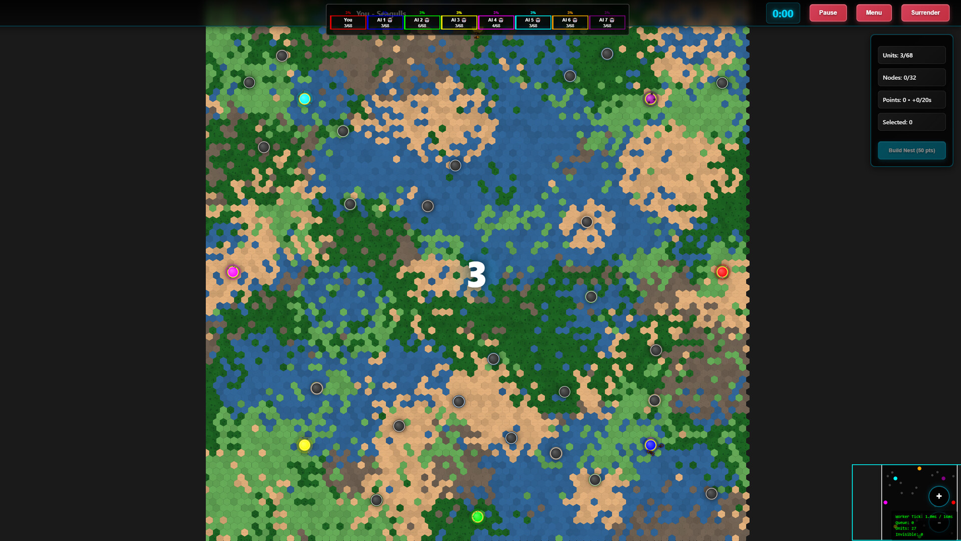 Flocking Wars screenshot #2