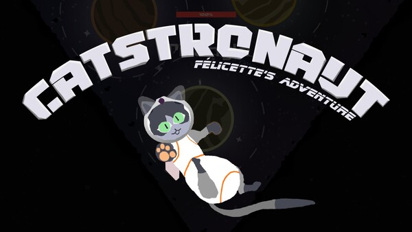 Screenshot of Catstronaut, Félicette's adventures gameplay showing in-action mechanics