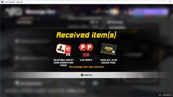 3on3 FreeStyle – 2026 Character Pass