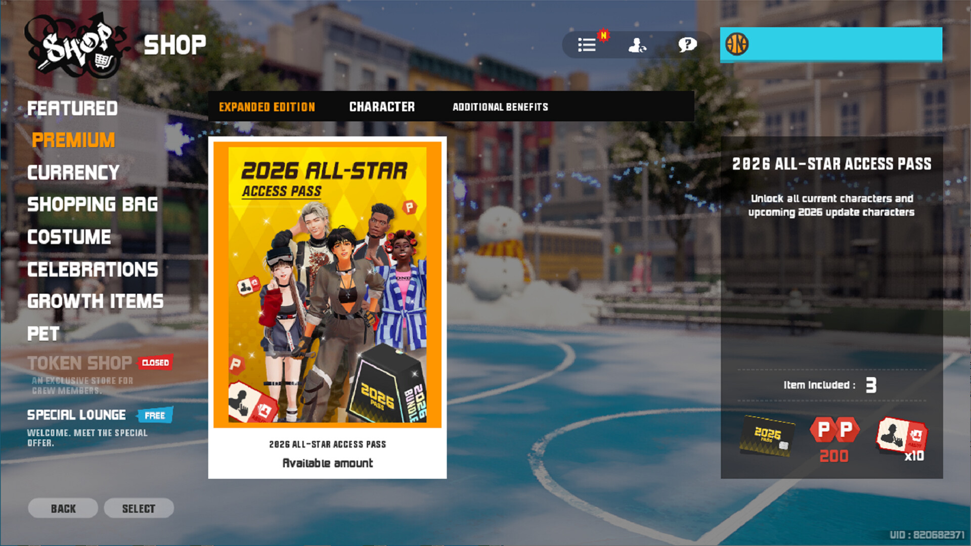 3on3 FreeStyle – 2026 Character Pass Featured Screenshot #1