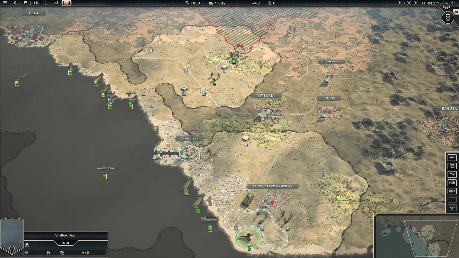 Panzer Corps 2: Allied Operations - Italy: Vol.1 screenshot 0