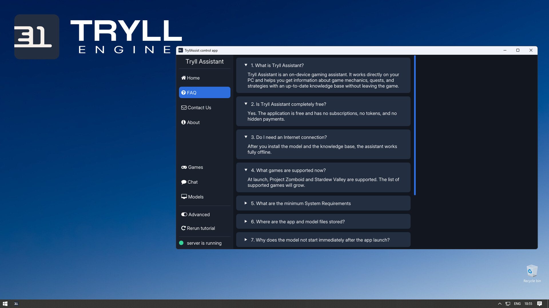 Tryll Assistant screenshot 4