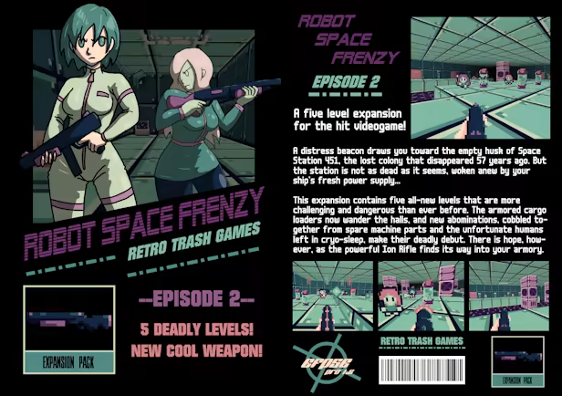 Robot Space Frenzy screenshot 3
