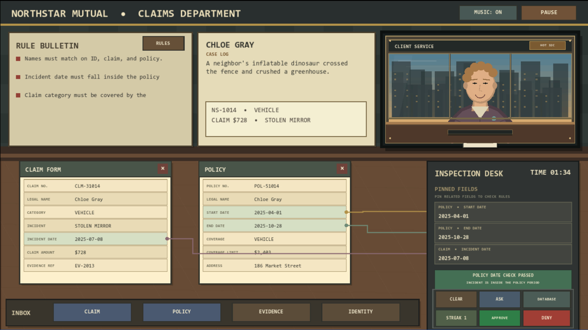 Insurance Worker Game screenshot 6