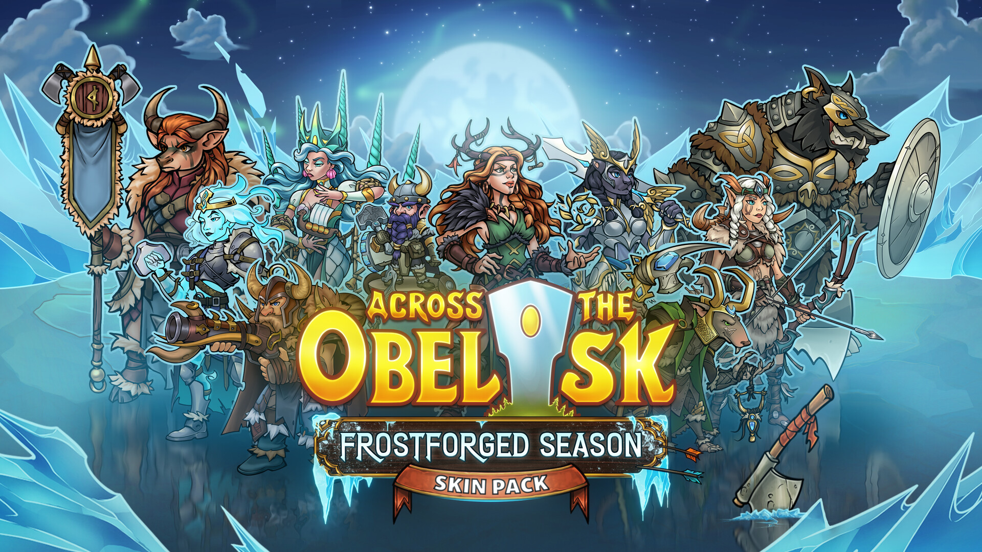 Across the Obelisk: Frostforged Season Pack Featured Screenshot #1