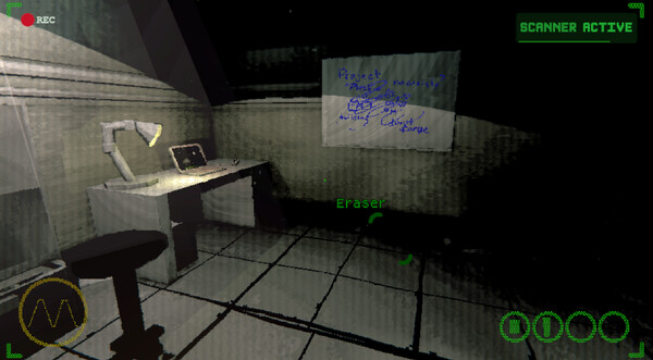 Screenshot of Gray Space gameplay showing in-action mechanics