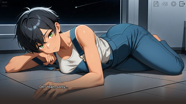 Tomboy Stranded in Space game for windows Pc 1