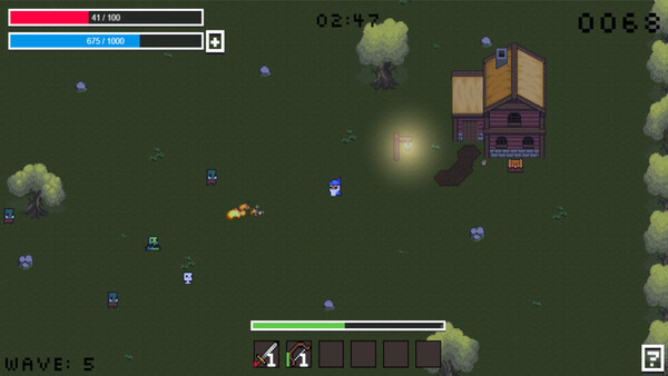 Dungeonfall game for Linux 1