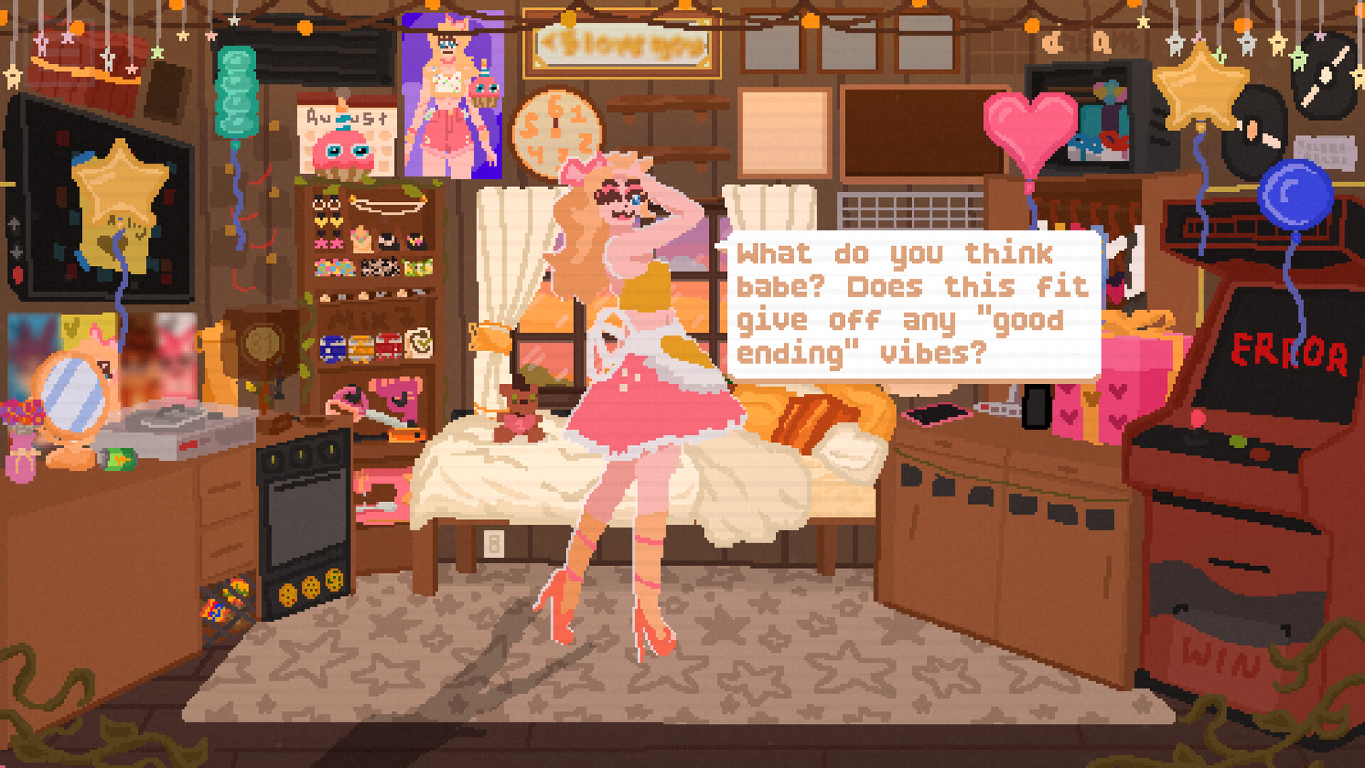 Sexy Chicken Girl Kisses Rotten Rabbit Man screenshot 3