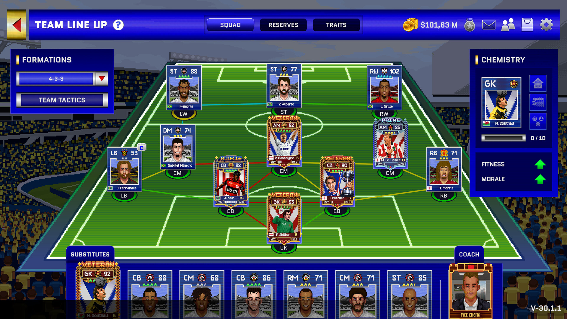 PIX Football Manager screenshot 1