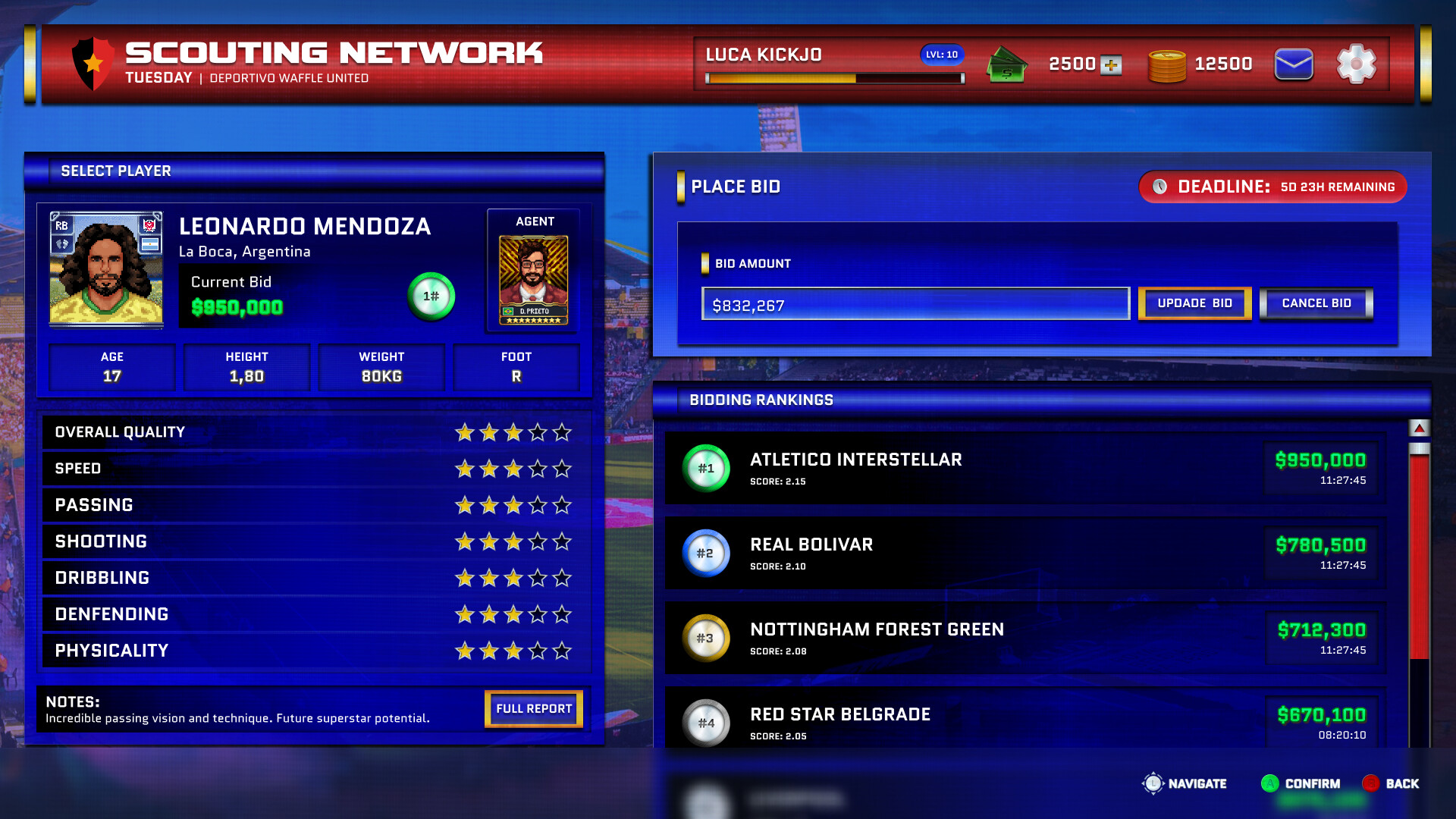 PIX Football Manager screenshot #9