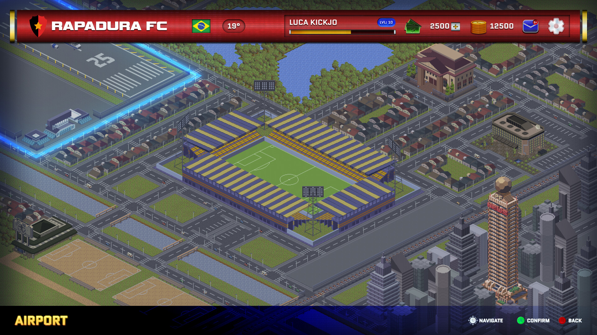 PIX Football Manager screenshot #1