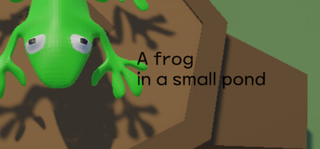 Cover image for A frog in a small pond