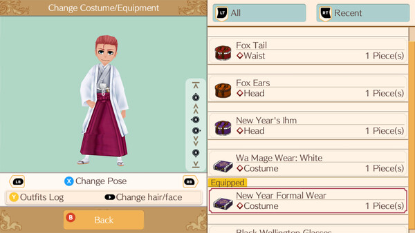 Wa-Style New Year Set - WorldNeverland - Daily Life in the Elnea Kingdom - Another Life Adventure screenshot 1