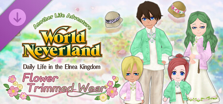 Flower Trimmed Wear - WorldNeverland - Daily Life in the Elnea Kingdom - Another Life Adventure