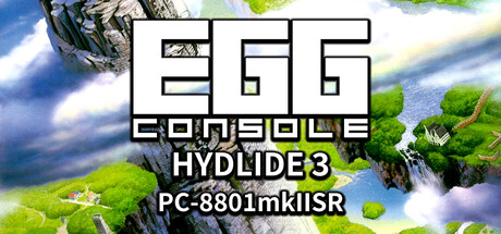 EGGCONSOLE HYDLIDE3 PC-8801mkIISR