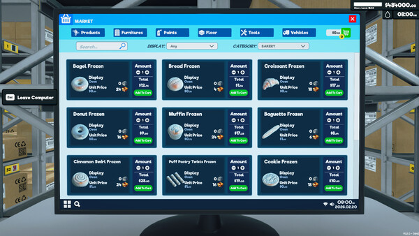Supermarket Simulator - Bakery DLC