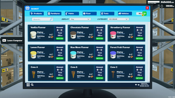Supermarket Simulator - Ice Cream DLC