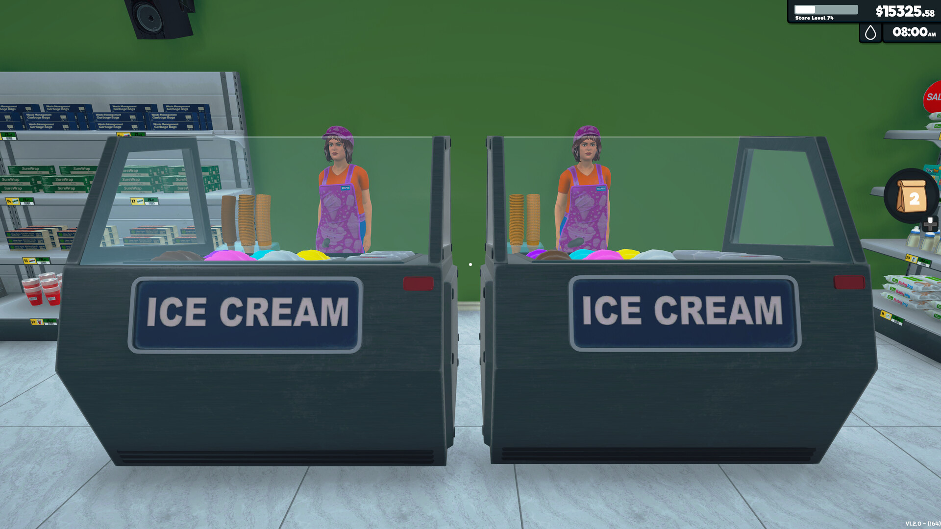 Supermarket Simulator - Ice Cream DLC Featured Screenshot #1