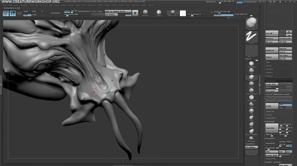 Creature Concepting In 3D screenshot 3