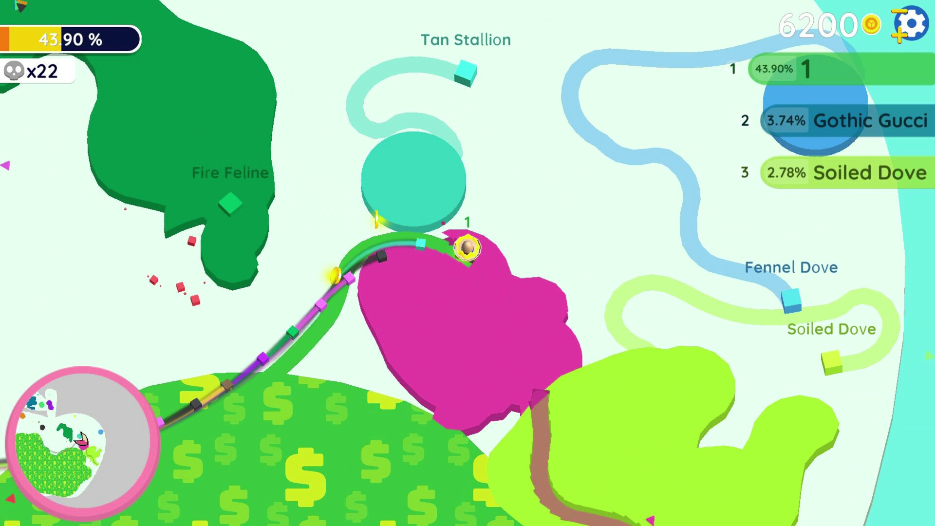 Paper io 2: Office DLC Featured Screenshot #1