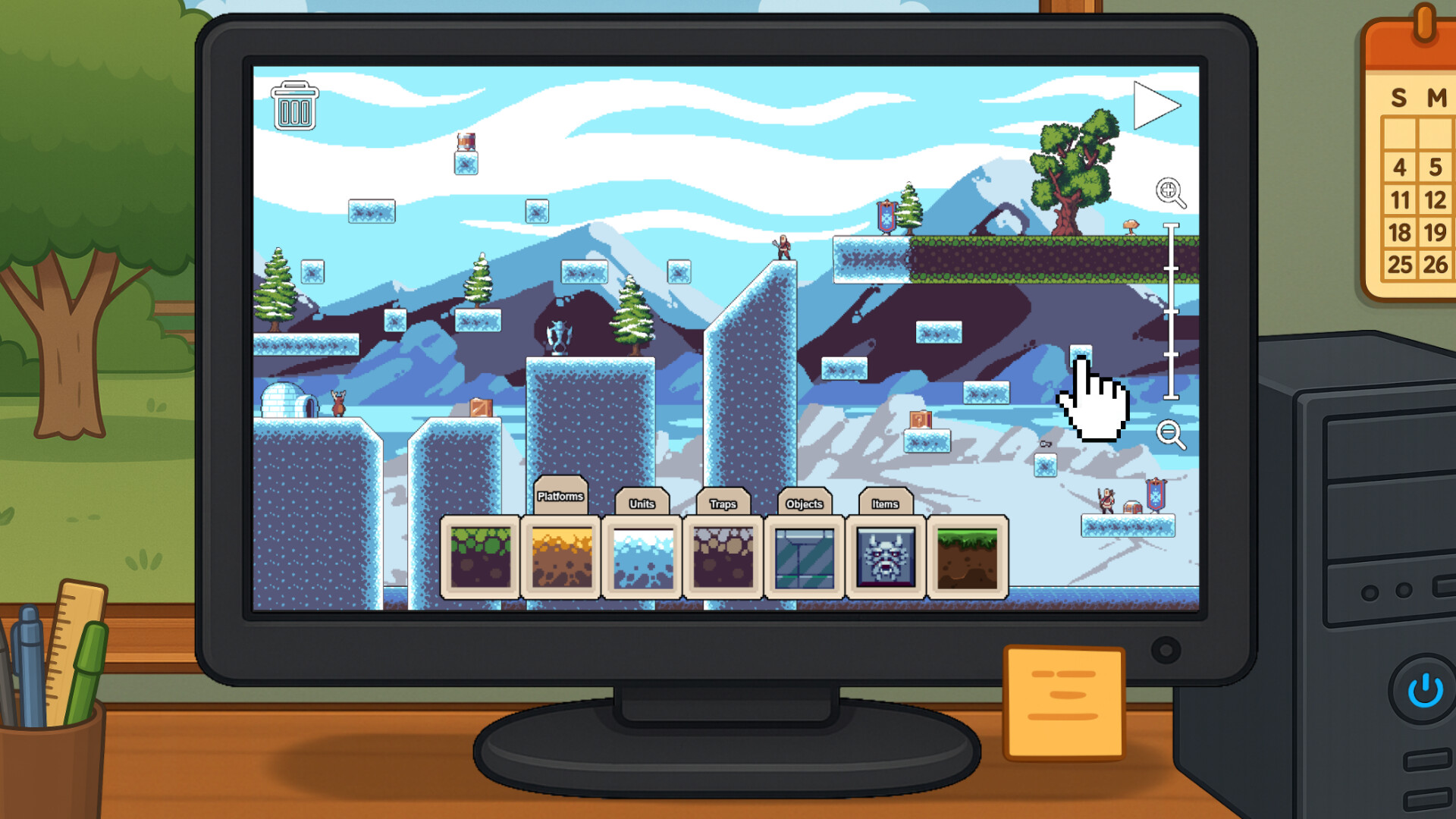 Indie GameDev Sim screenshot #1