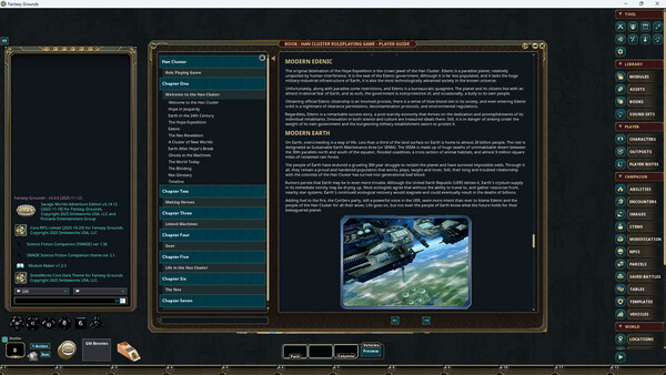 Fantasy Grounds - Savage Worlds - Han Cluster Role Playing Game screenshot 5