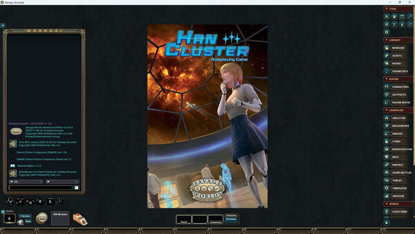 Fantasy Grounds - Savage Worlds - Han Cluster Role Playing Game screenshot 2