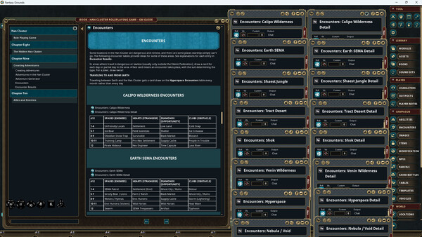 Fantasy Grounds - Savage Worlds - Han Cluster Role Playing Game screenshot 4