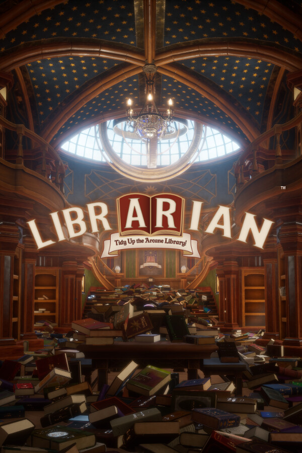 Capa de Librarian: Tidy Up the Arcane Library!