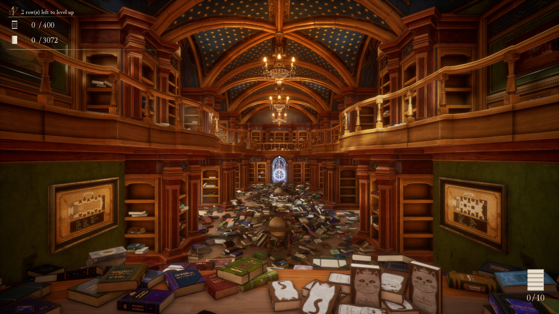 Librarian Tidy Up The Arcane Library Steambase
