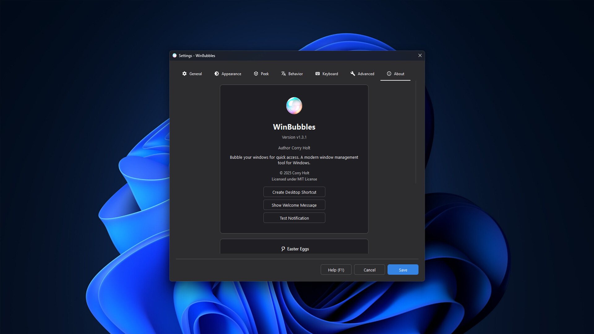 WinBubbles screenshot 3