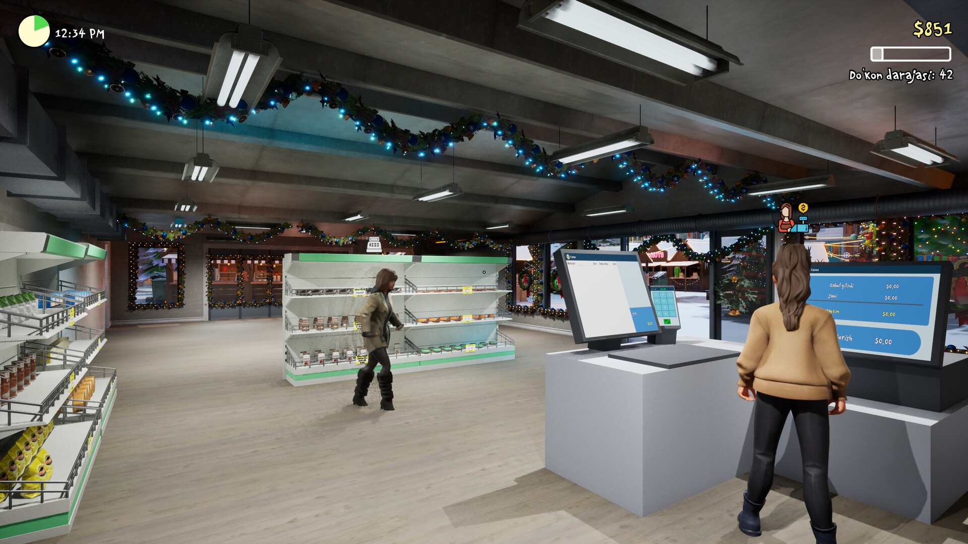 Christmas Supermarket Simulator screenshot #1