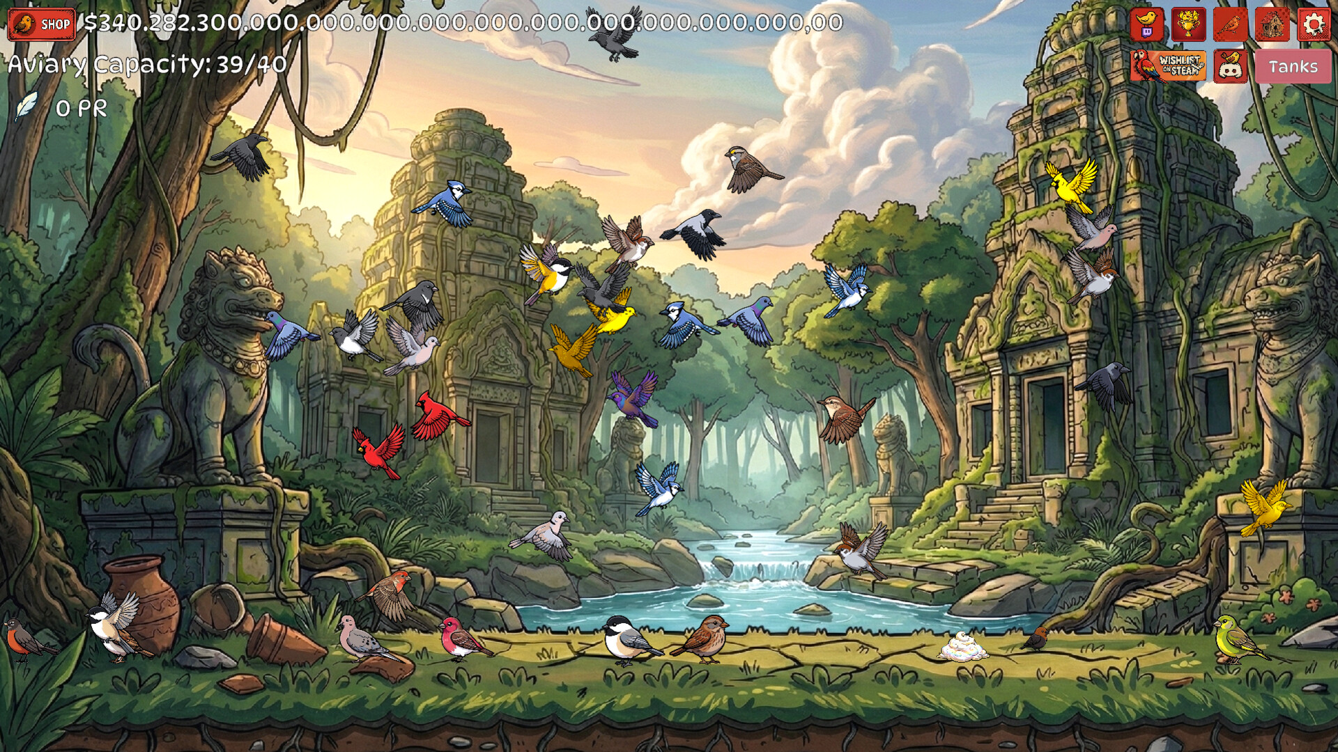 Скриншот игры Aviarium - 2