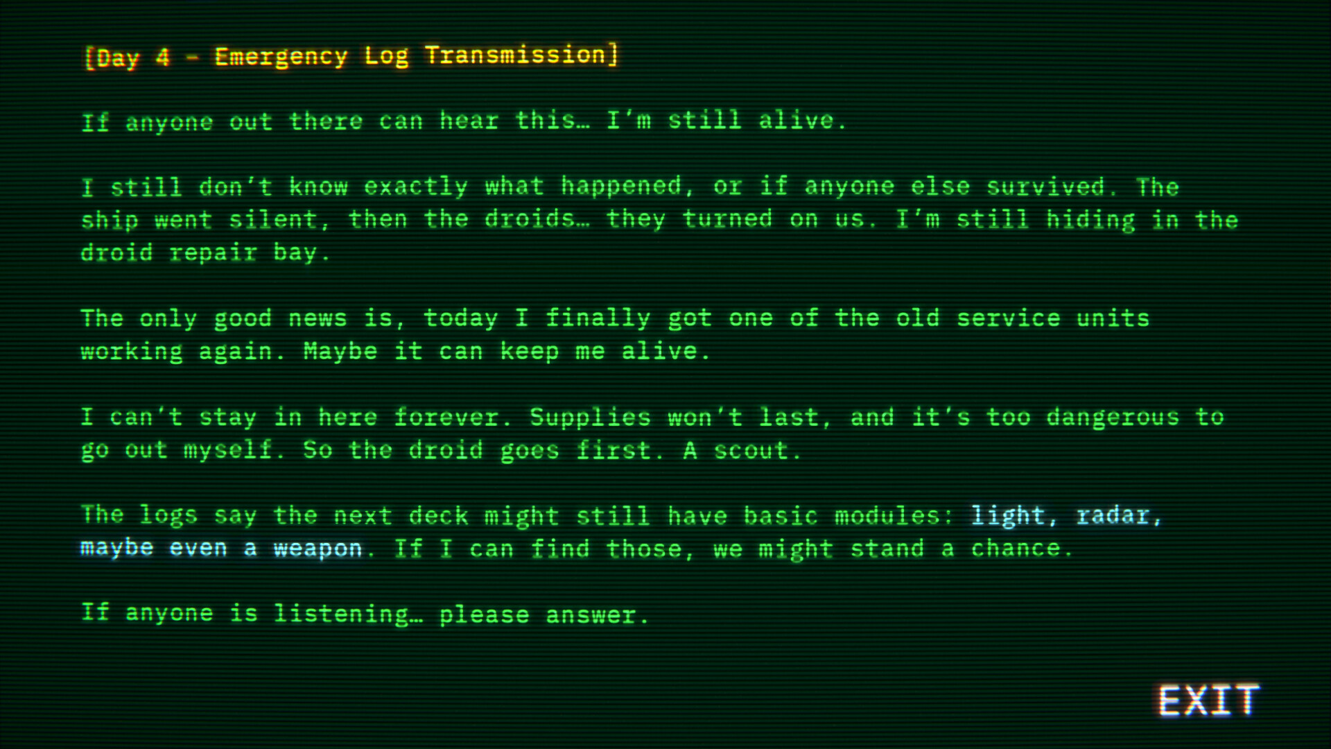 Darkship Echoes screenshot #10