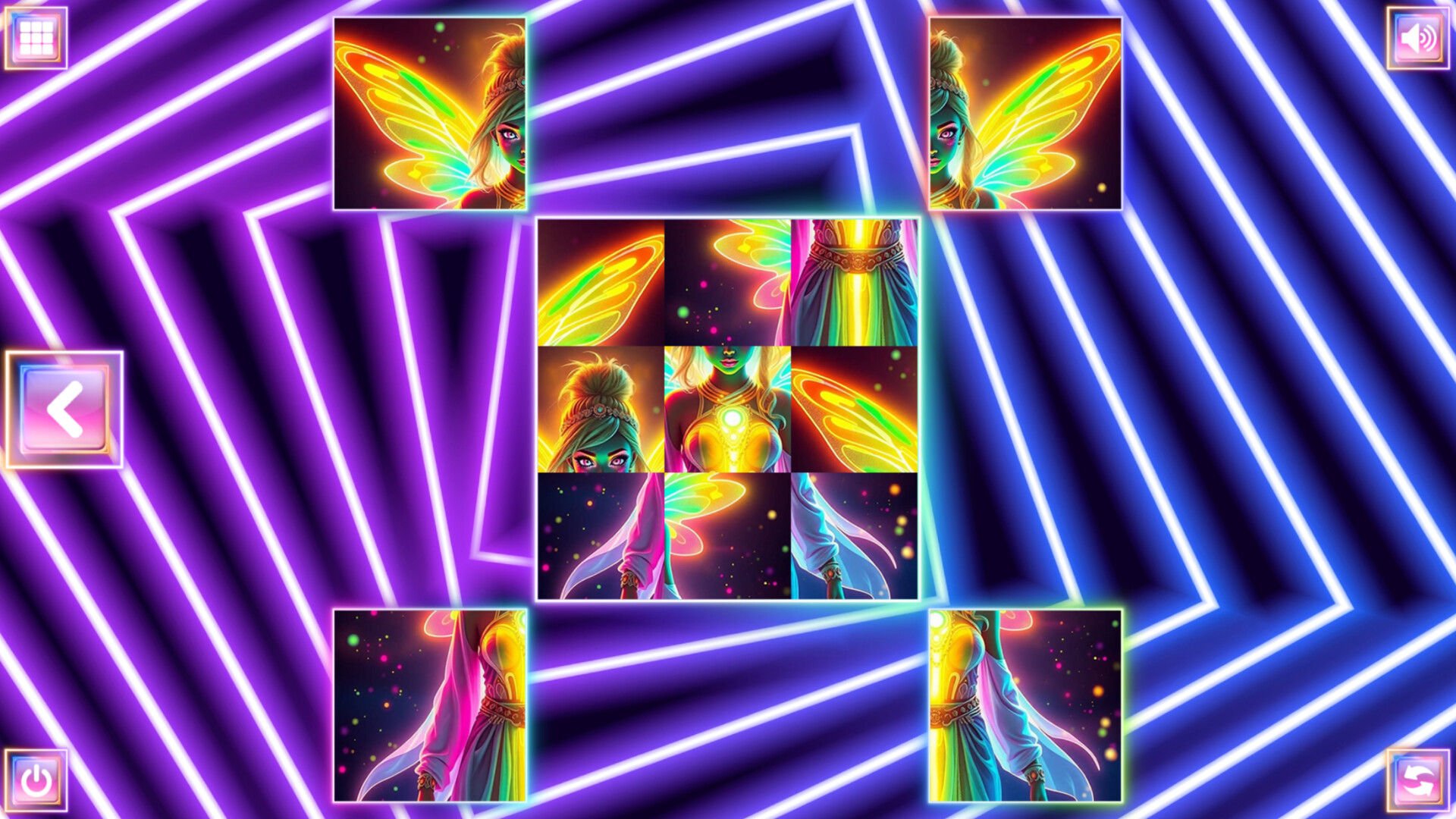 Neon Fantasy: Fairiesのスクリーンショット 1