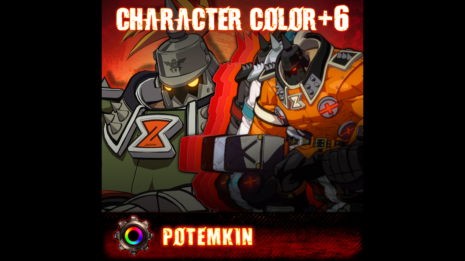 GGXrd Extra Color Palettes - POTEMKIN Featured Screenshot #1
