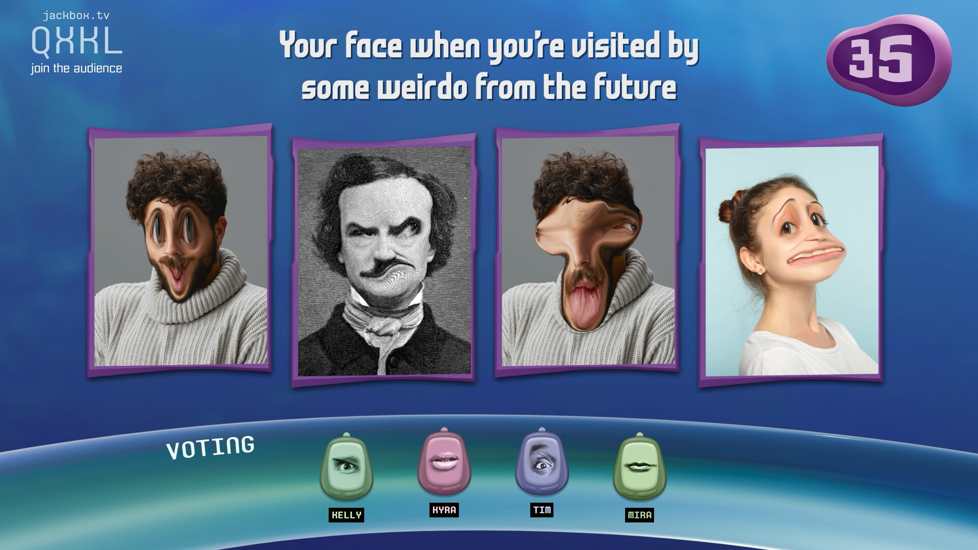 The Jackbox Party Pack 12 game selection screen