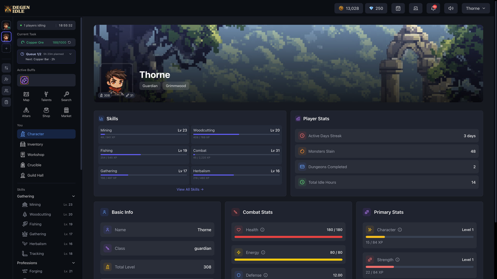Degen Idle screenshot #2