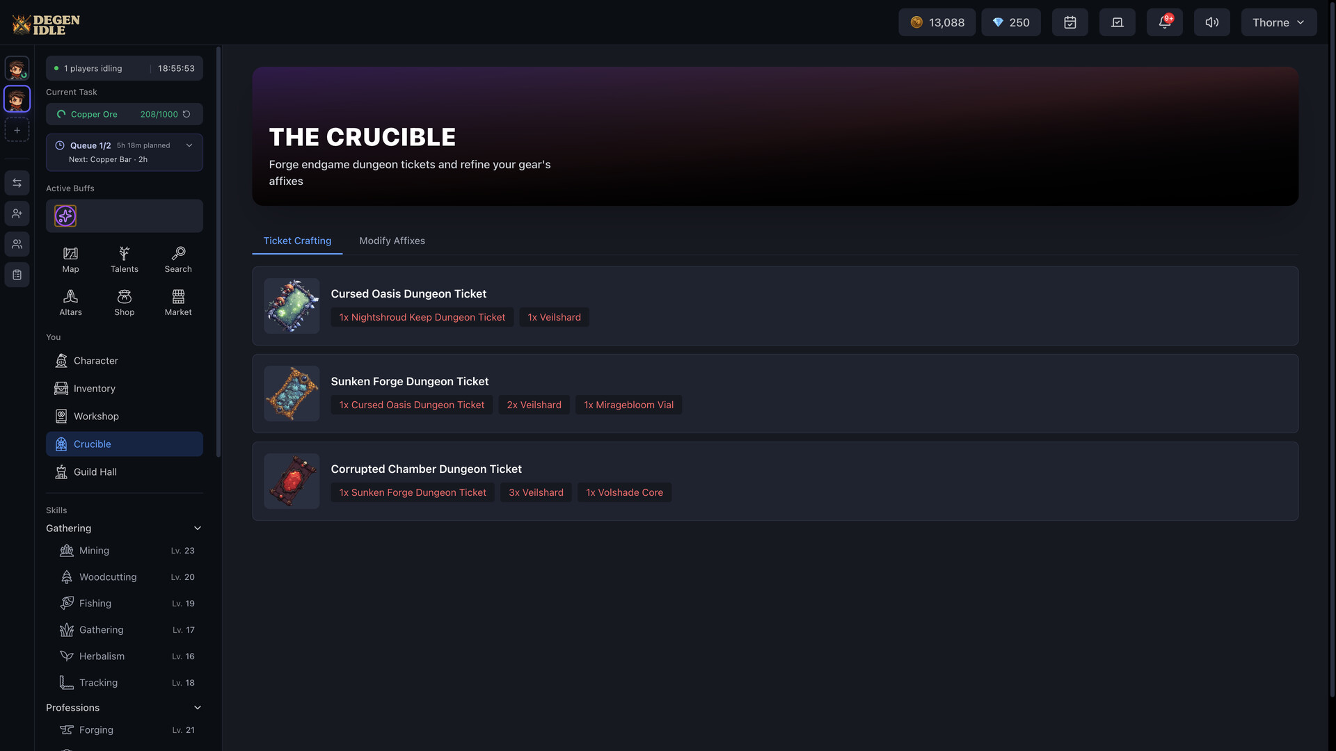 Degen Idle screenshot #1