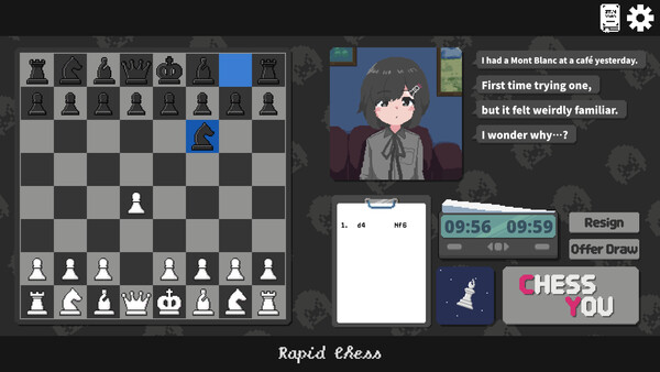 Screenshot of Chess You gameplay showing in-action mechanics