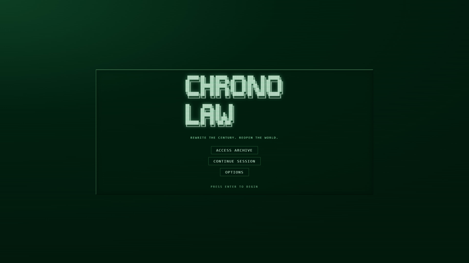 Chrono Law Featured Screenshot #1