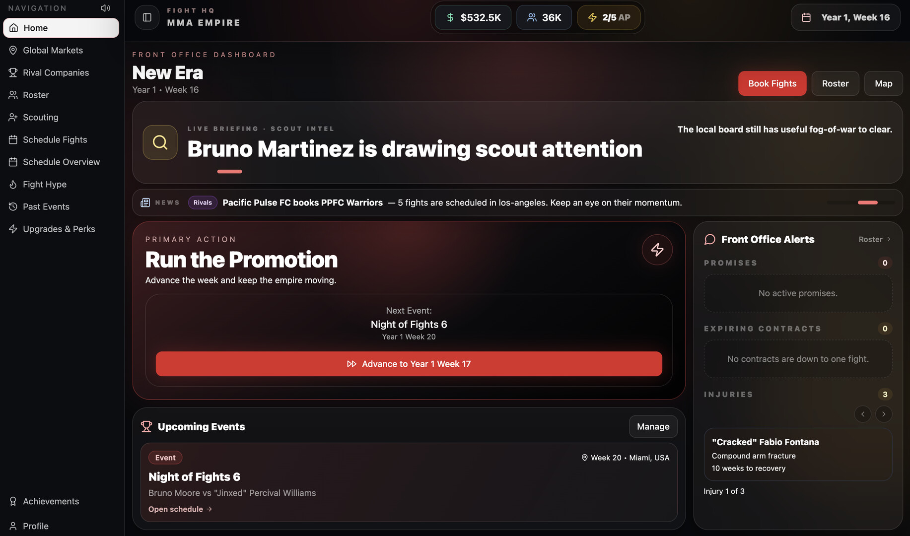 MMA Empire screenshot 3