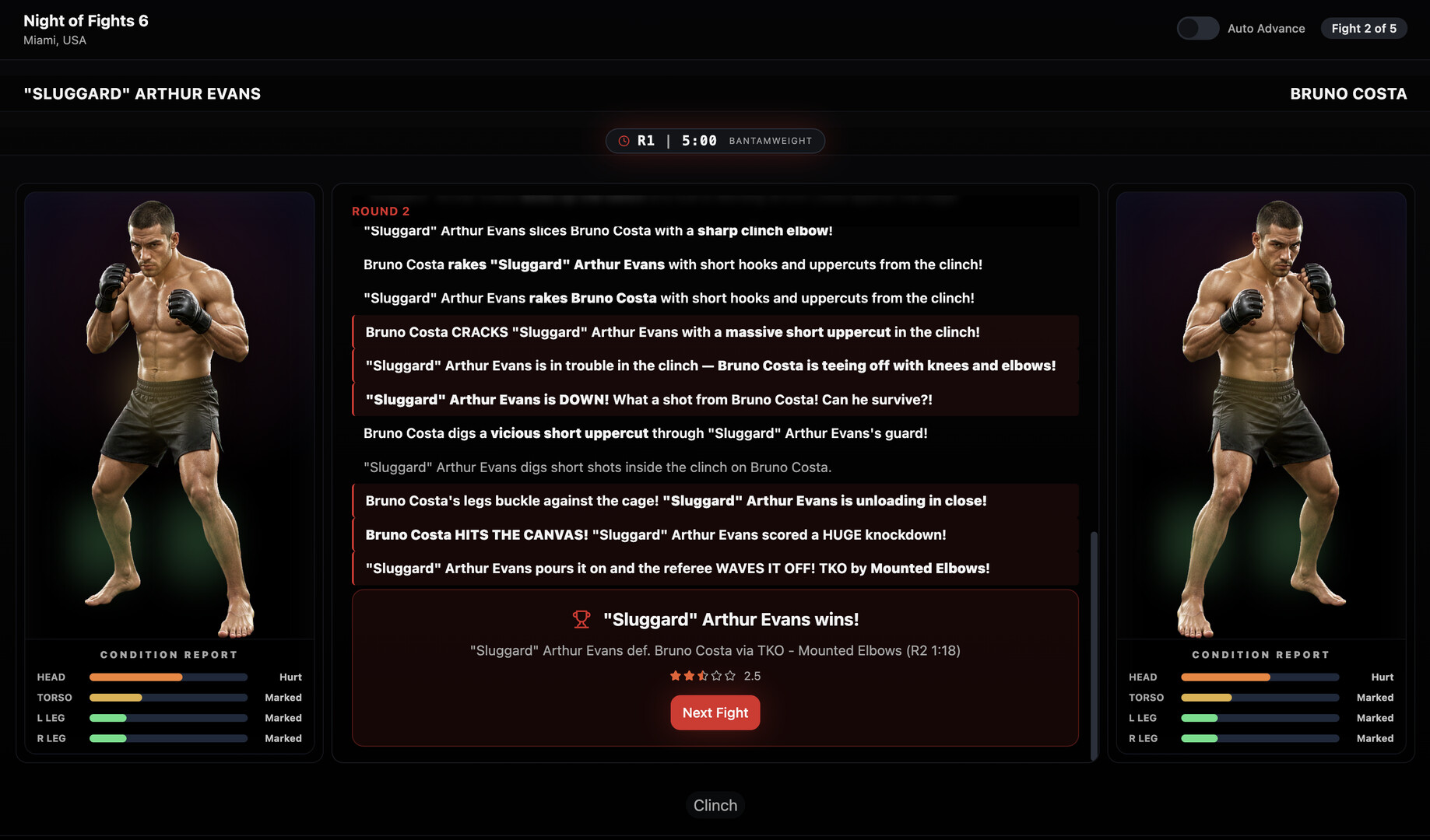 MMA Empire screenshot 2