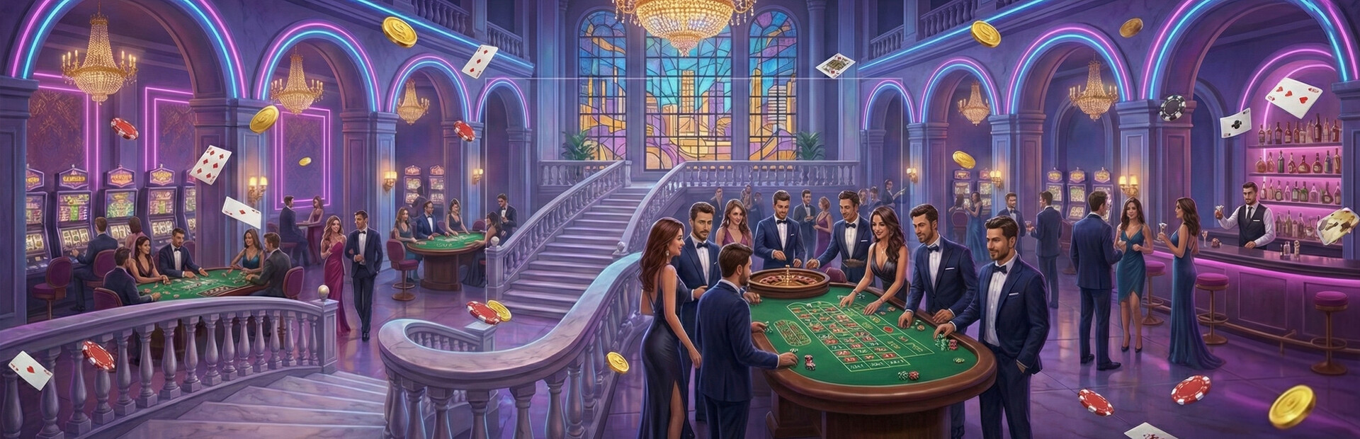 Vegas Nights: Casino Simulation