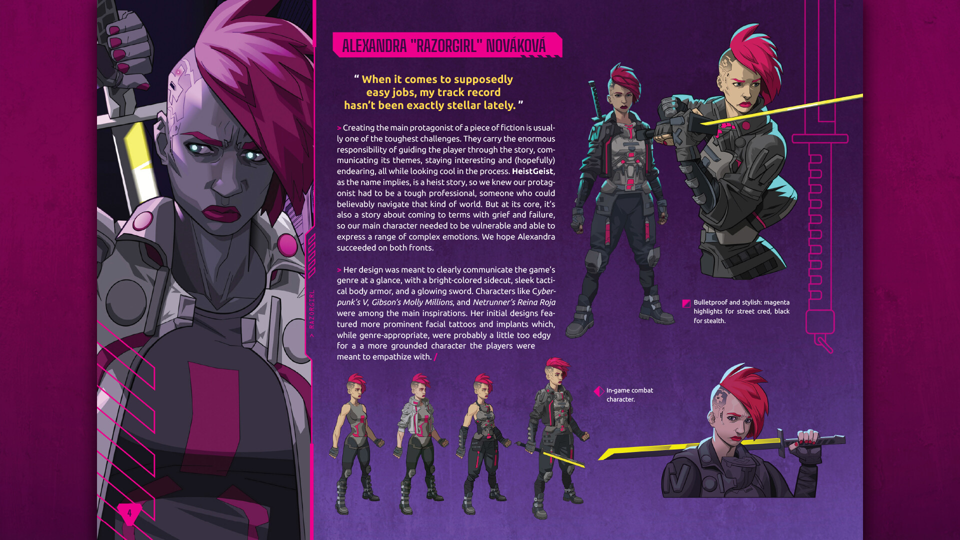 HeistGeist Digital Artbook Featured Screenshot #1